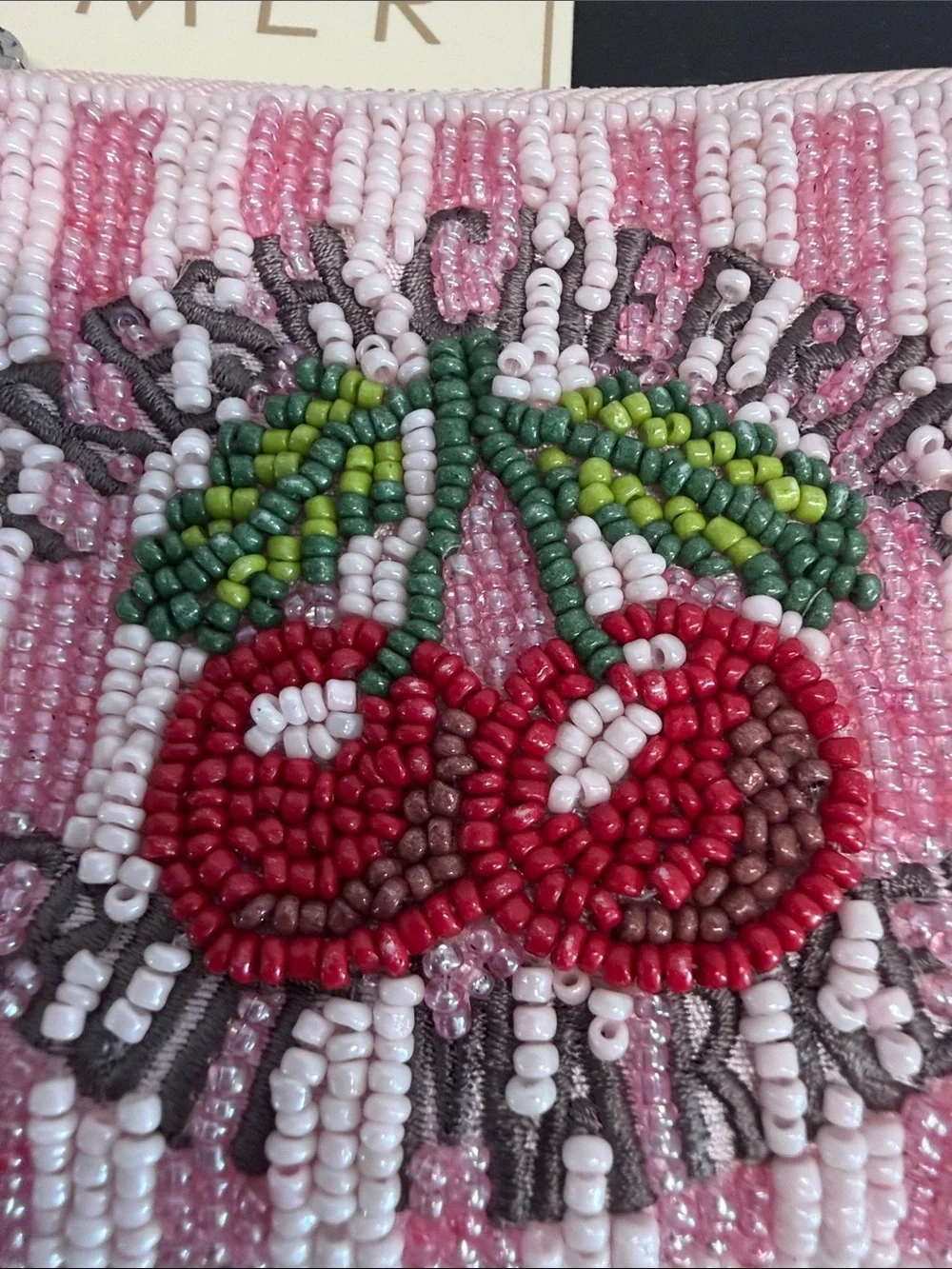 SOL + Mer | Beaded Cherry Coin Pouch 🍒